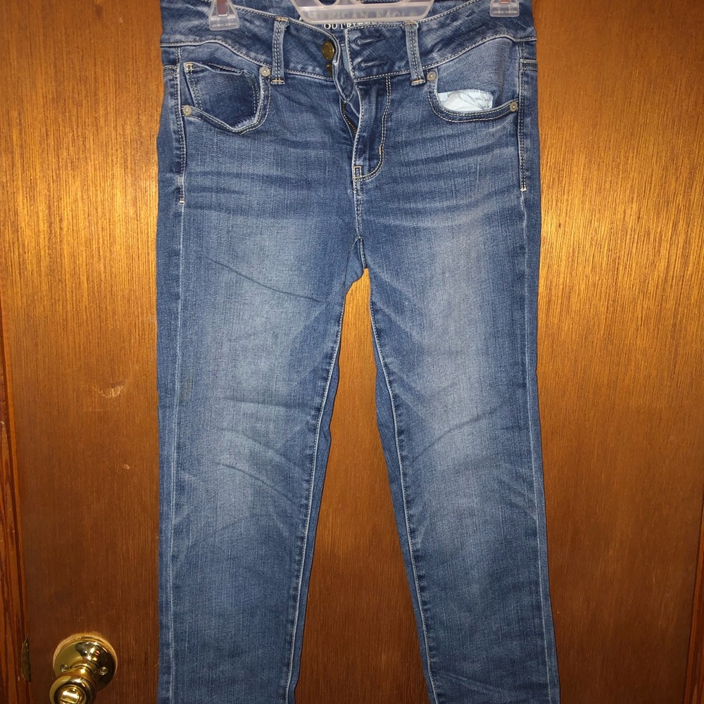American eagle jean capris